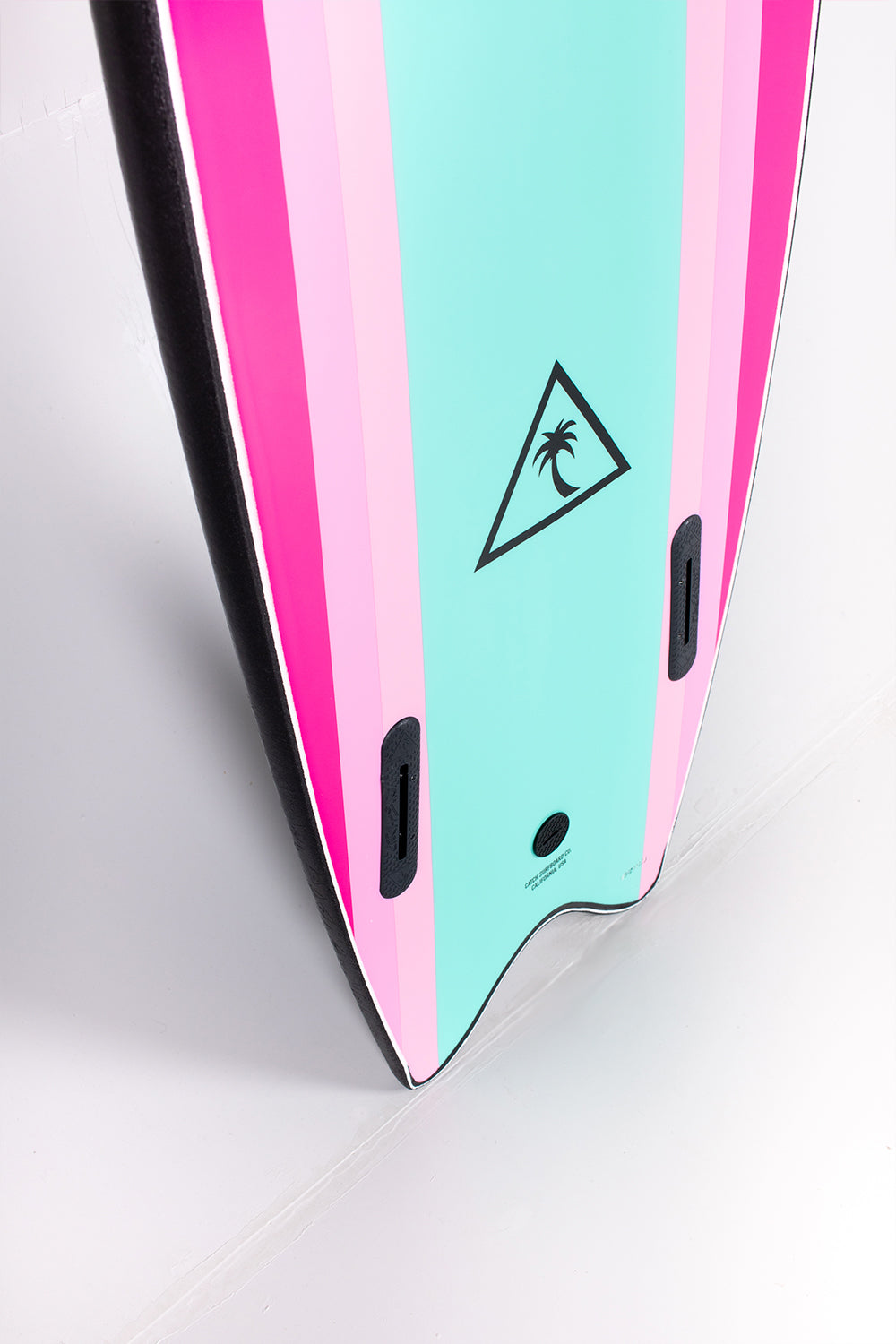 Pukas Surf Shop - Catch Surf - RETRO FISH TWIN FIN Black Turquoise - 5’6” x 21.65” x 2.95” x 45l.