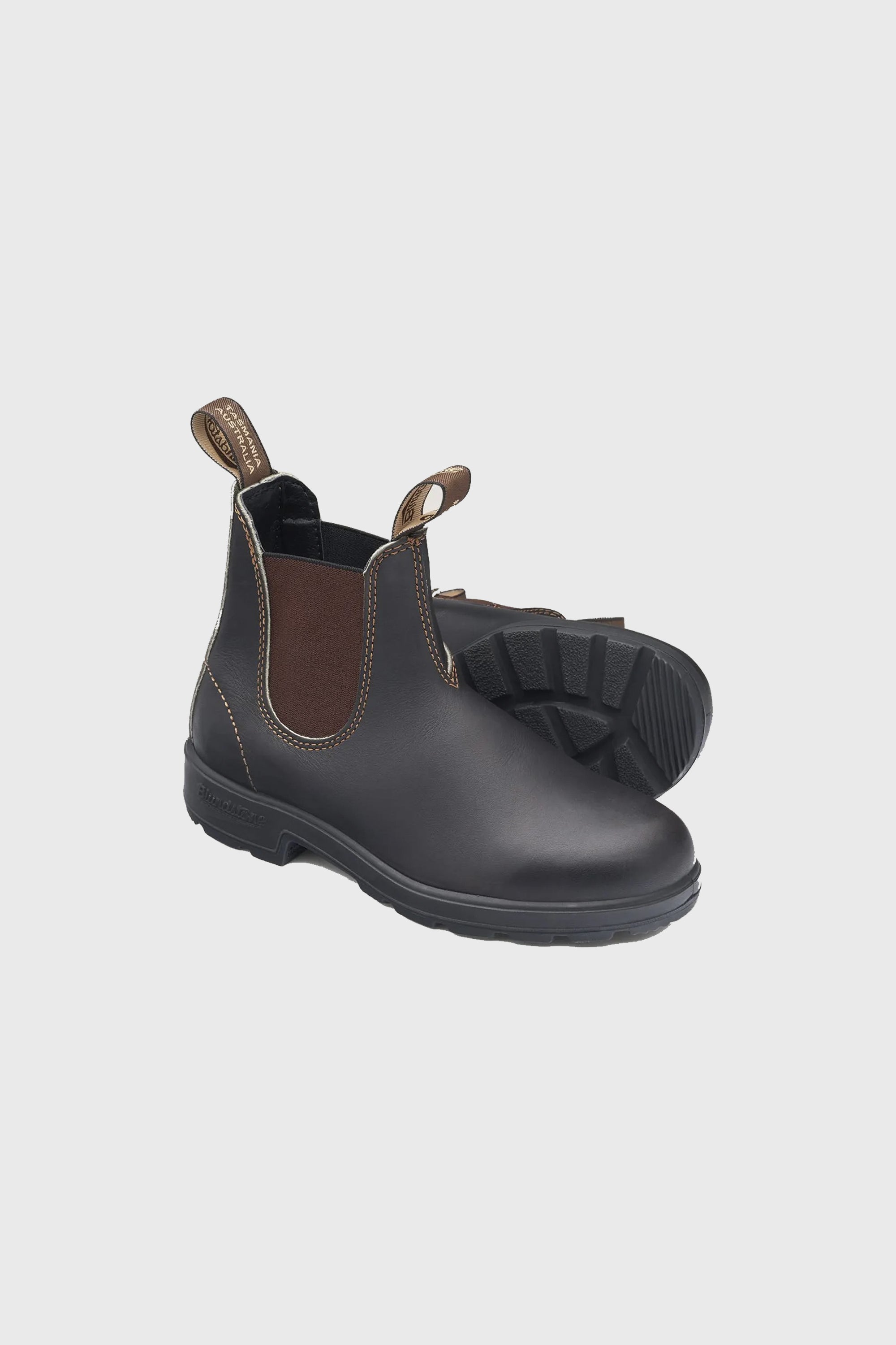 BLUNDSTONE 500 STOUT BROWN LEATHER Shop at PUKAS