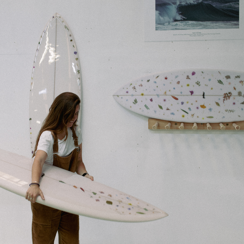 🌱 B O T A N I C A L | Pukas Surfboards x Local Artist Maddi Saez
