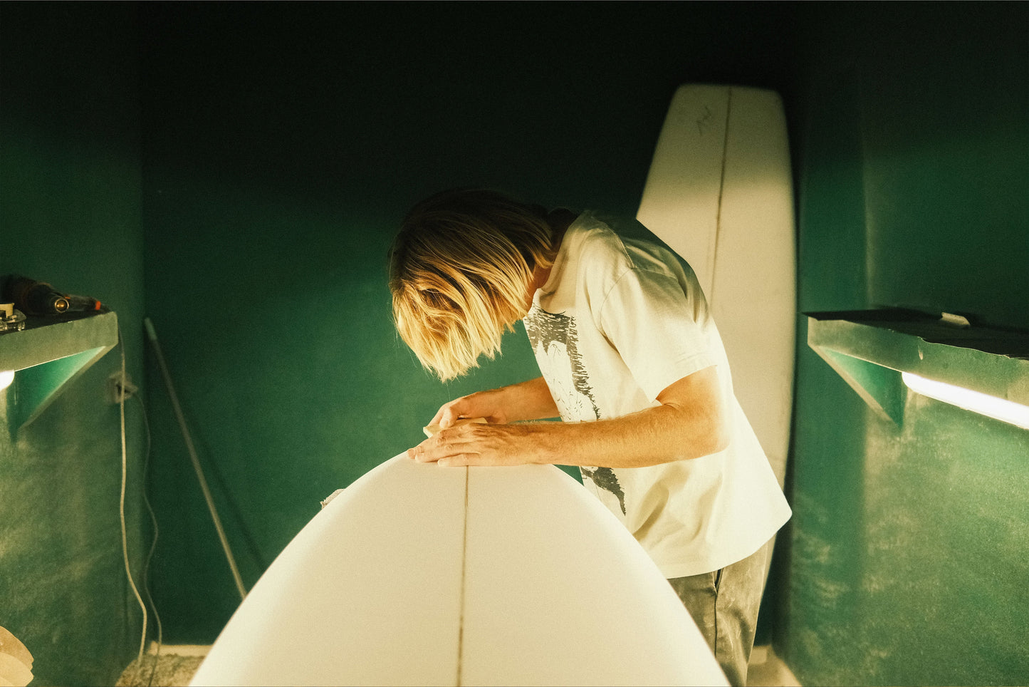 HAND-SHAPED BARRETT MILLER SURFBOARDS AT PUKAS SURF SHOP