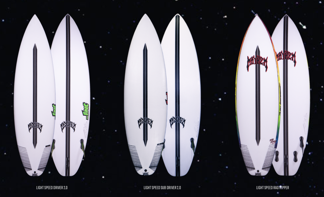 THE LIGHT SPEED TECHNOLOGY BY LOST SURFBOARDS