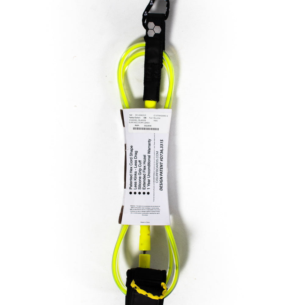 
                      
                        CI STANDARD LEASH 6'' YELLOW
                      
                    