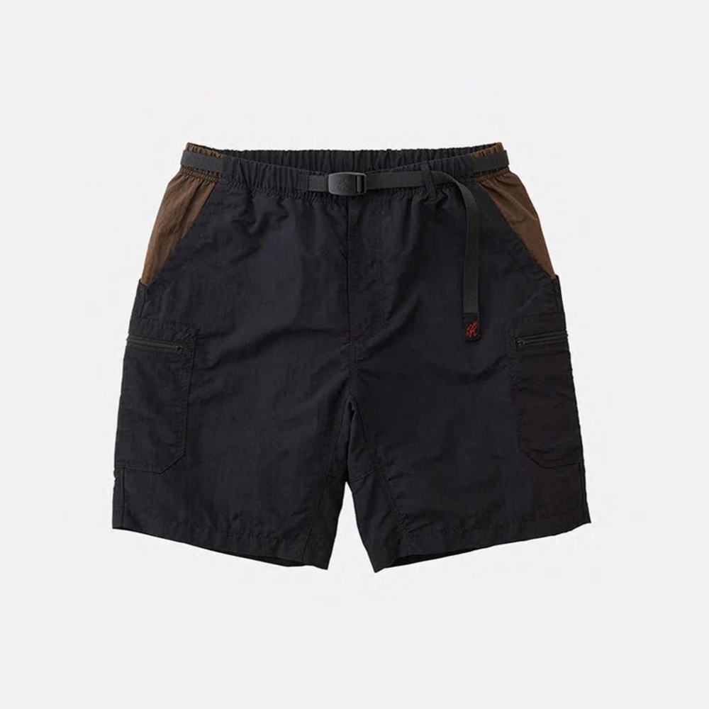 Pukas Surf Shop Man Short Gramicci Nylon Utility Black Dark Brown