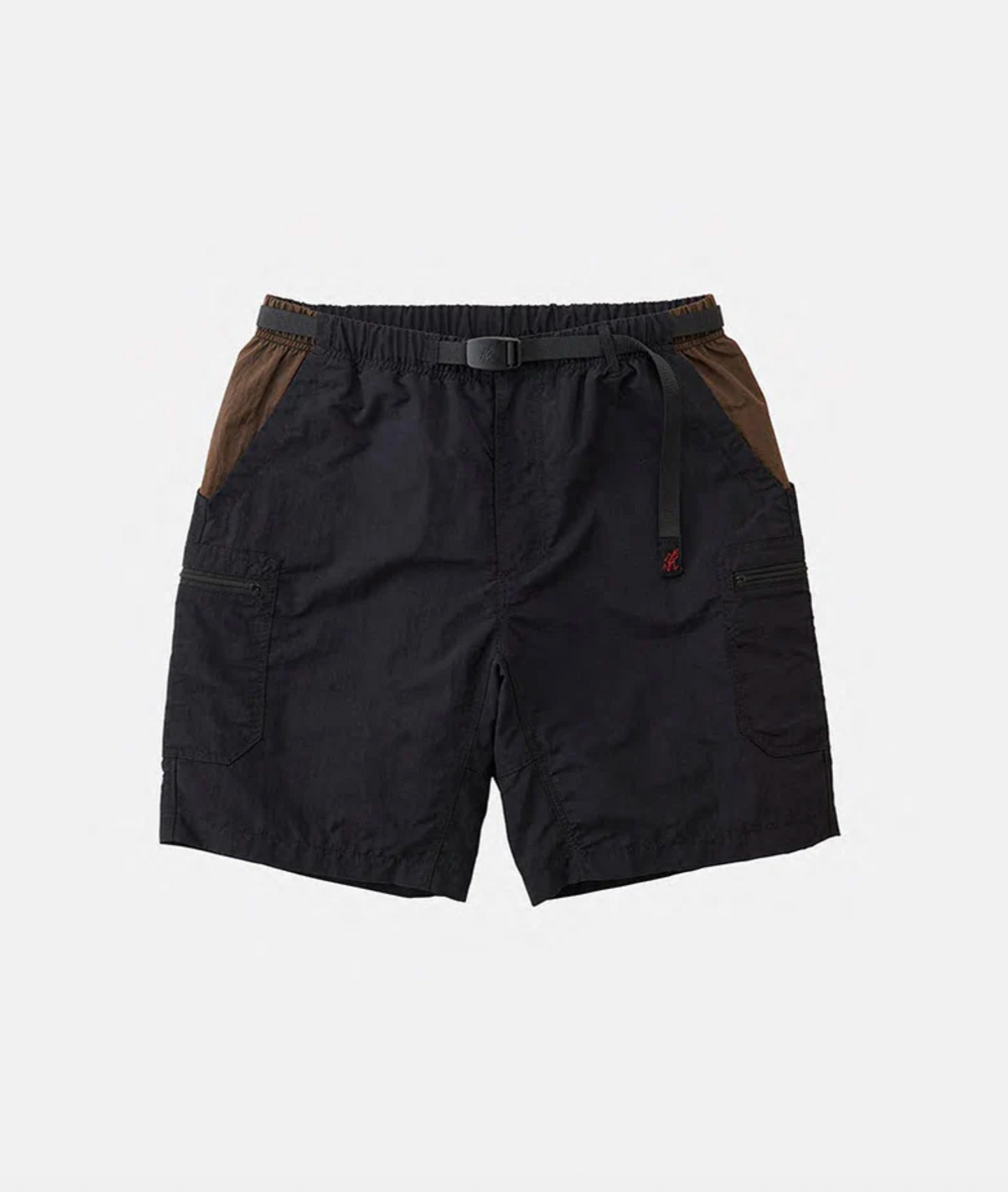 Pukas Surf Shop Man Short Gramicci Nylon Utility Black Dark Brown