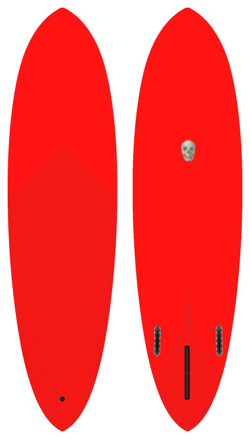 CUSTOM for Martin CHRISTENSON SURFBOARDS - C-BUCKET - 6'10" x 21 1/4" x 2 3/4 - 45.6L