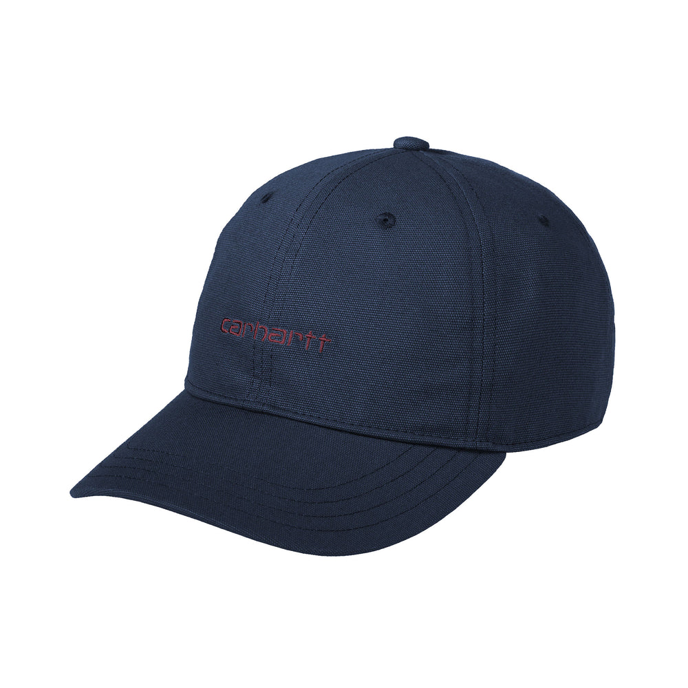 PUKAS-SURF-SHOP-CAP-CARHARTT-SCRIPT-BLUE-MALBEC