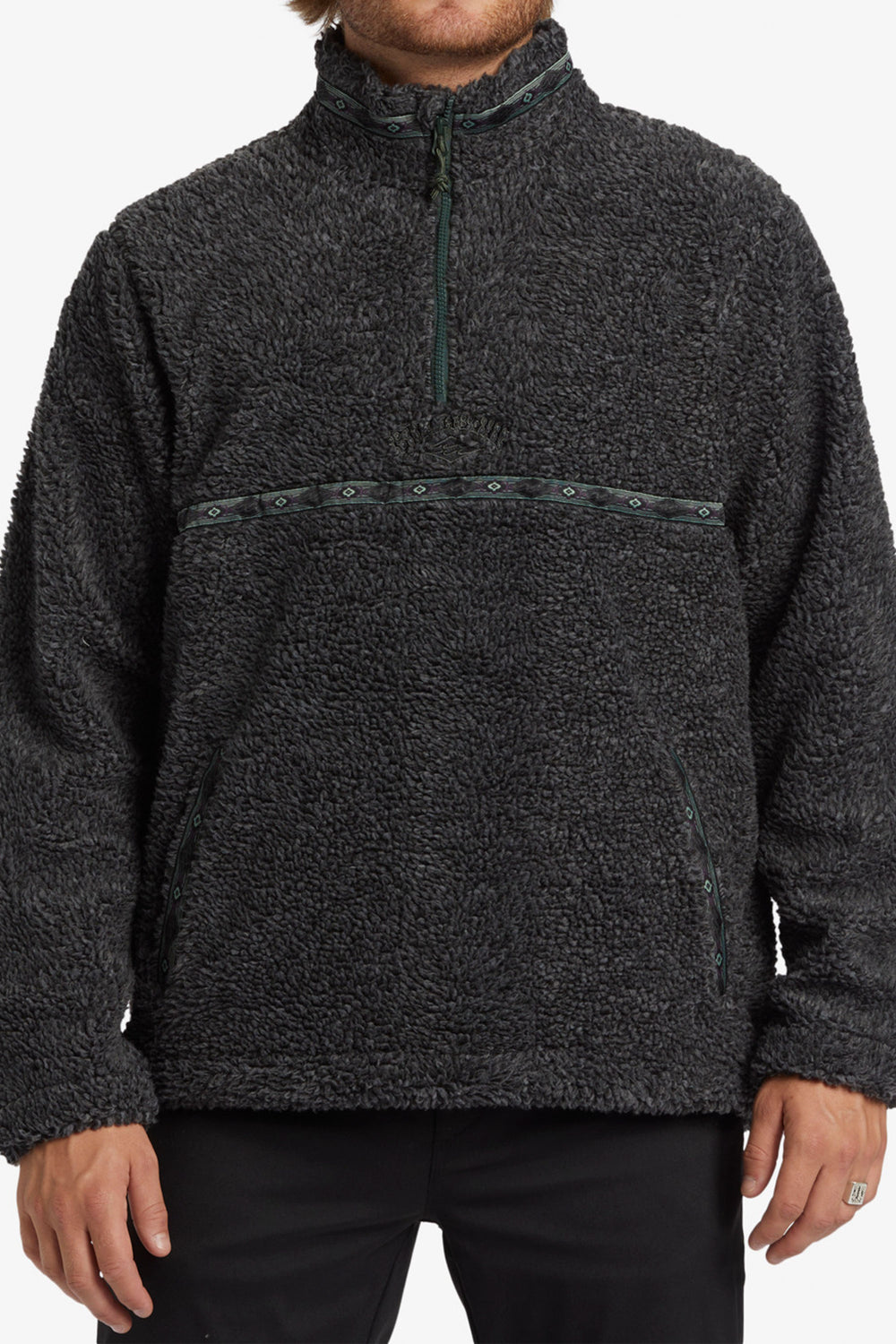 PUKAS-SURF-SHOP-COAT-BILLABONG-BOUNDARY-TOMBSTONE-BLACK-HEATHER