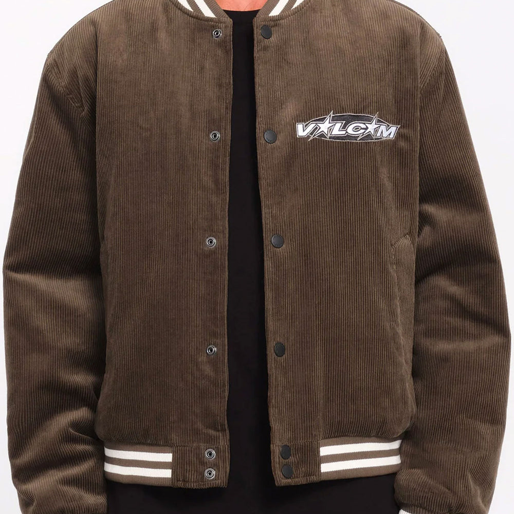 PUKAS-SURF-SHOP-COAT-VOLCOM-KRANKIES-BROWN