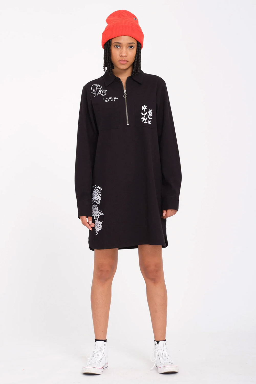 PUKAS-SURF-SHOP-DRESS-VOLCOM-KEUTCHI-BLACK