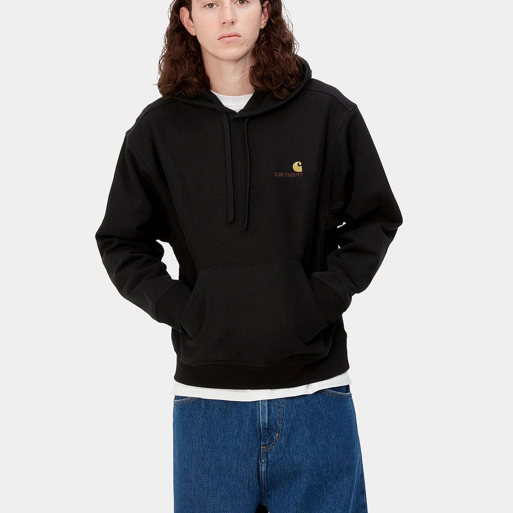 PUKAS-SURF-SHOP-HOODIE-CARHARTT-AMERICAN-SCRIPT-BLACK