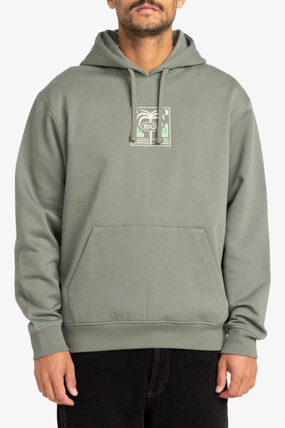 PUKAS-SURF-SHOP-HOODIE-RVCA-MOROCCO-PALM-JADE