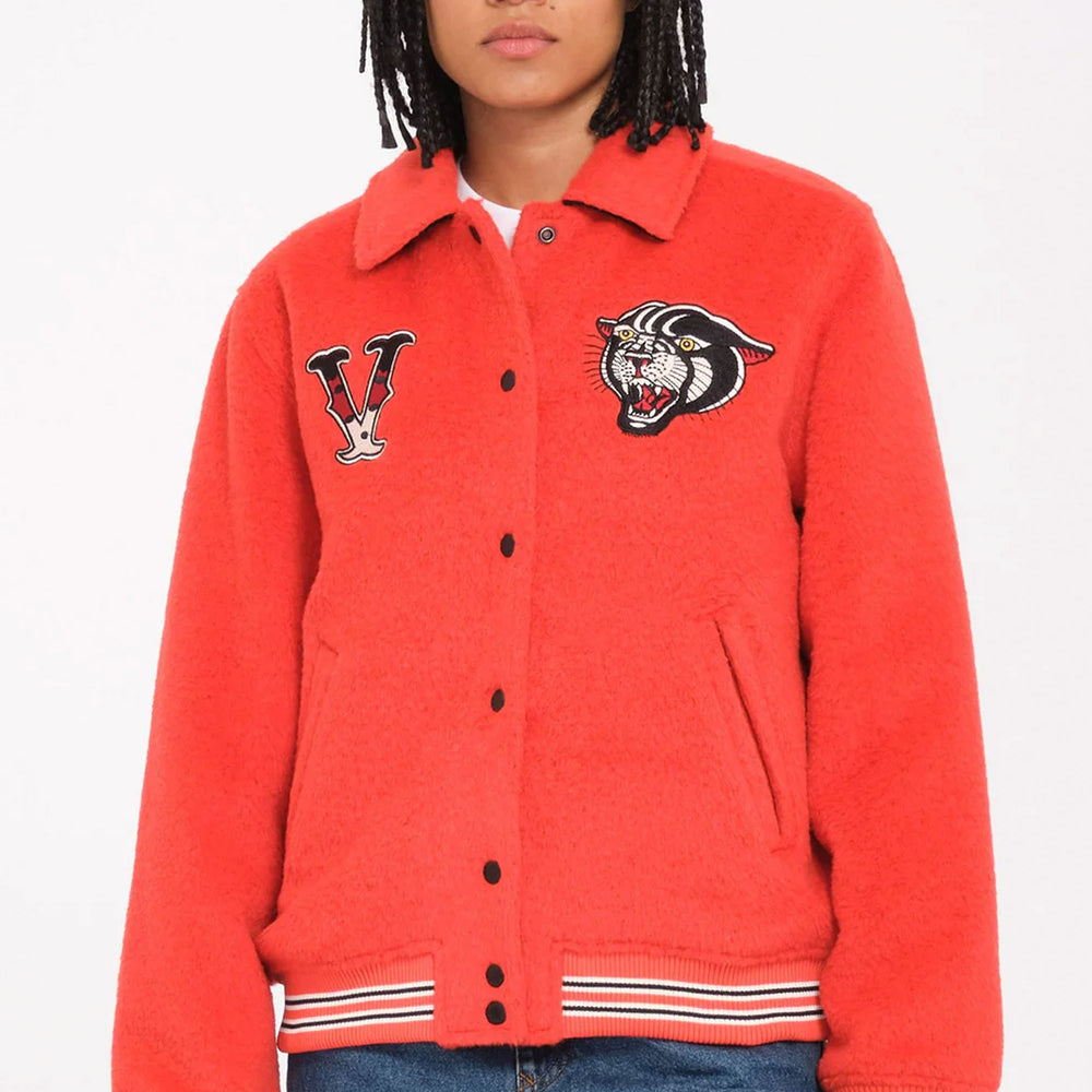 PUKAS-SURF-SHOP-JACKET-VOLCOM-SICKSTONE-BRIGHT-RED