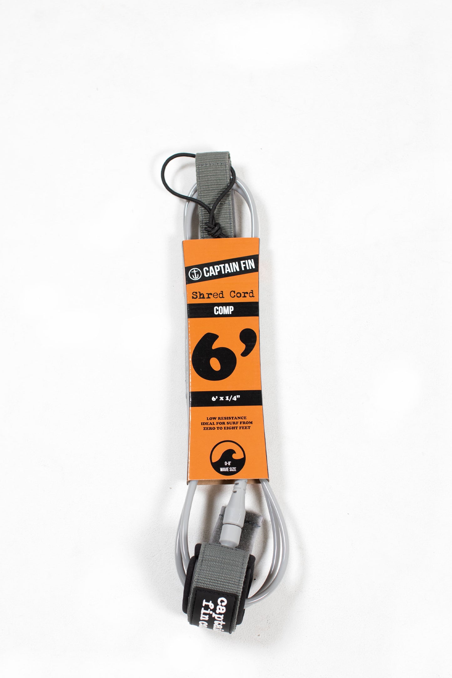 CAPTAIN FIN - CF LEASH SHRED CORD 6 COMP - Grey