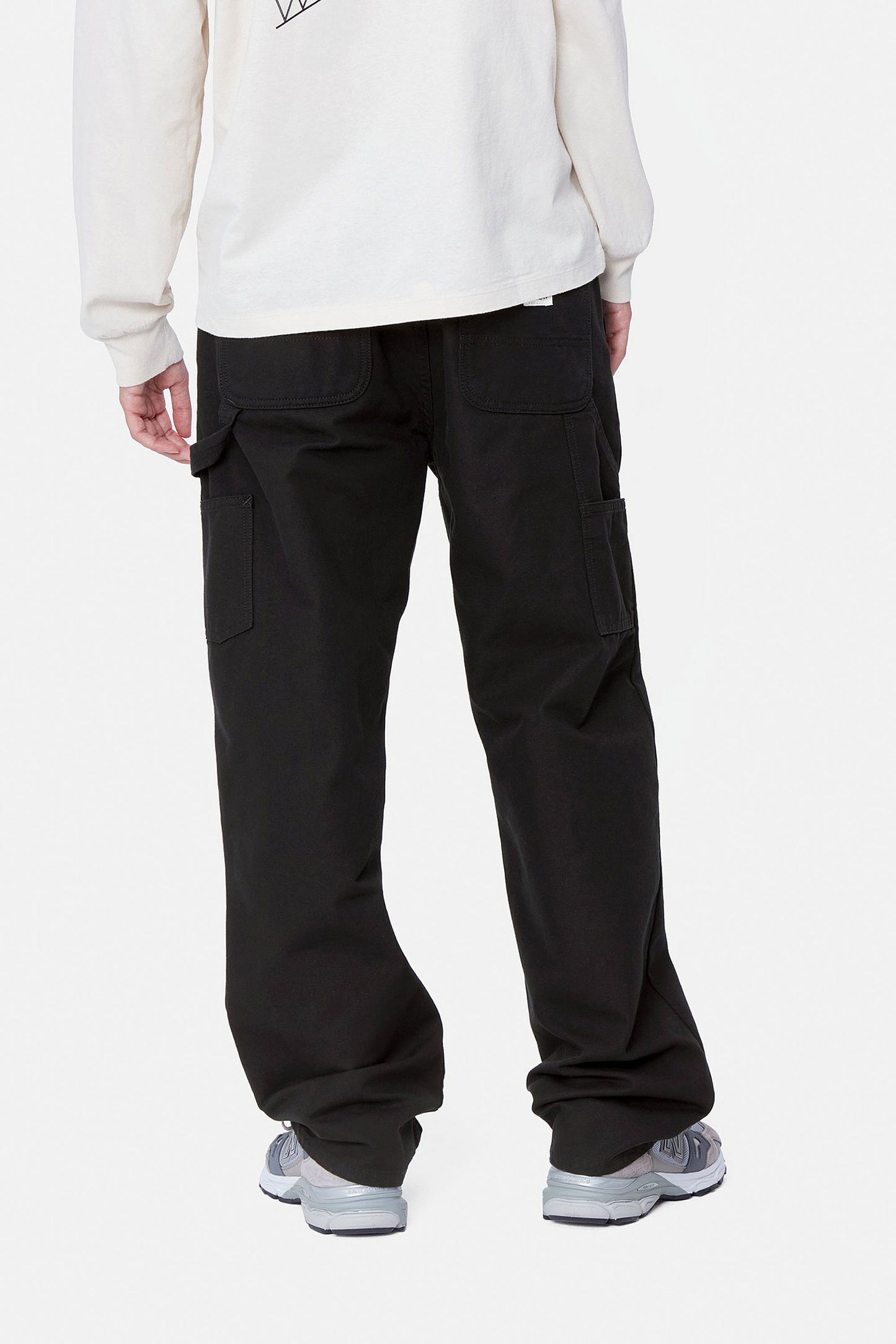 PUKAS-SURF-SHOP-PANT-CARHARTT-PIERCE-STRAIGT-RINSED-BLACK