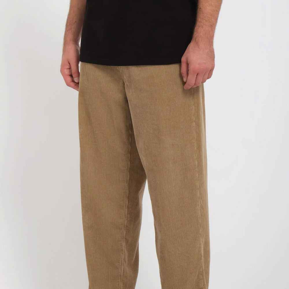 PUKAS-SURF-SHOP-PANT-VOLCOM-BILLOW-TAPERED-CORDUROY-KHAKI