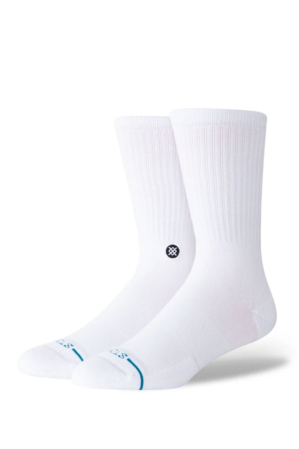 PUKAS-SURF-SHOP-SOCKS-STANCE-ICON-CREW-WHITE