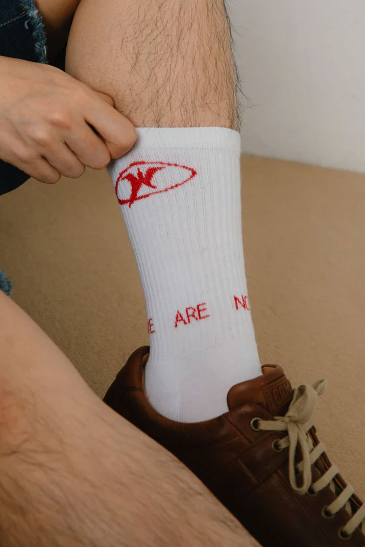 
                  
                    PUKAS-SURF-SHOP-SOCKS-WE-ARE-NOT-FRIENDS-OVAL-W
                  
                