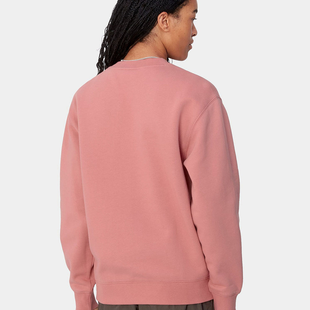 PUKAS-SURF-SHOP-SWEATER-CARHARTT-DUSTY-ROSE