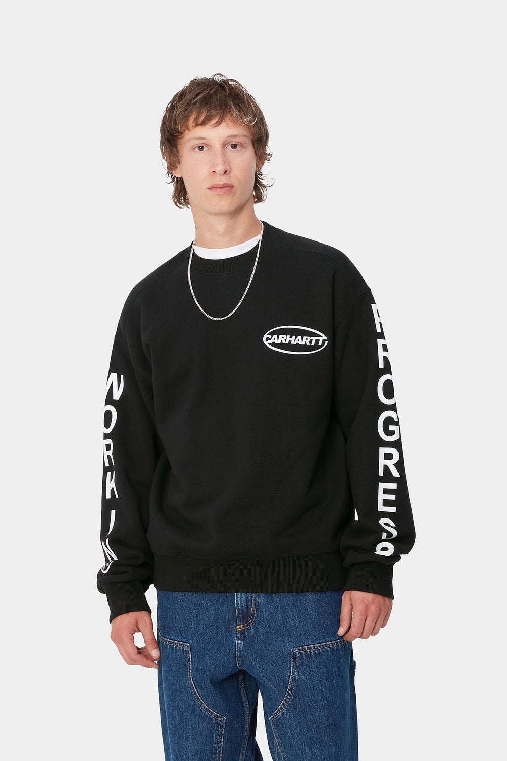 PUKAS-SURF-SHOP-SWEATER-CARHARTT-WIP-BODY-OF-WORK-BLACK