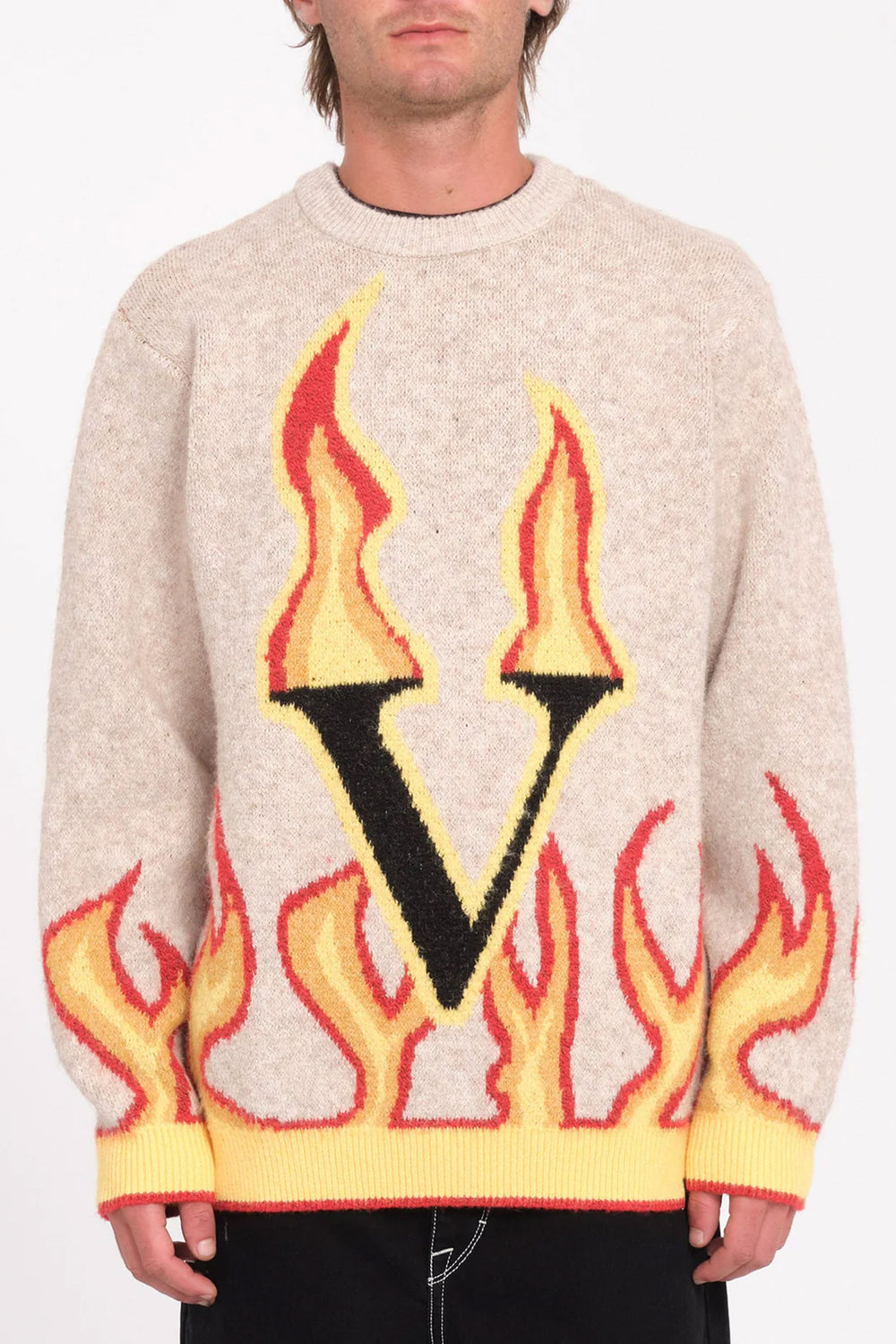 PUKAS-SURF-SHOP-SWEATER-VOLCOM-FERGADELIC-BEIGE