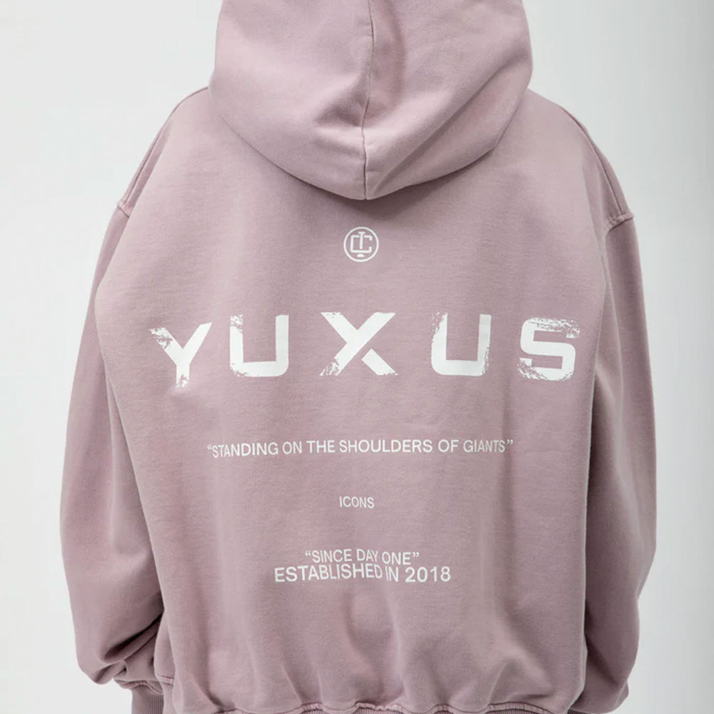 YUXUS - ICONS HOODIE - BLOSSOM