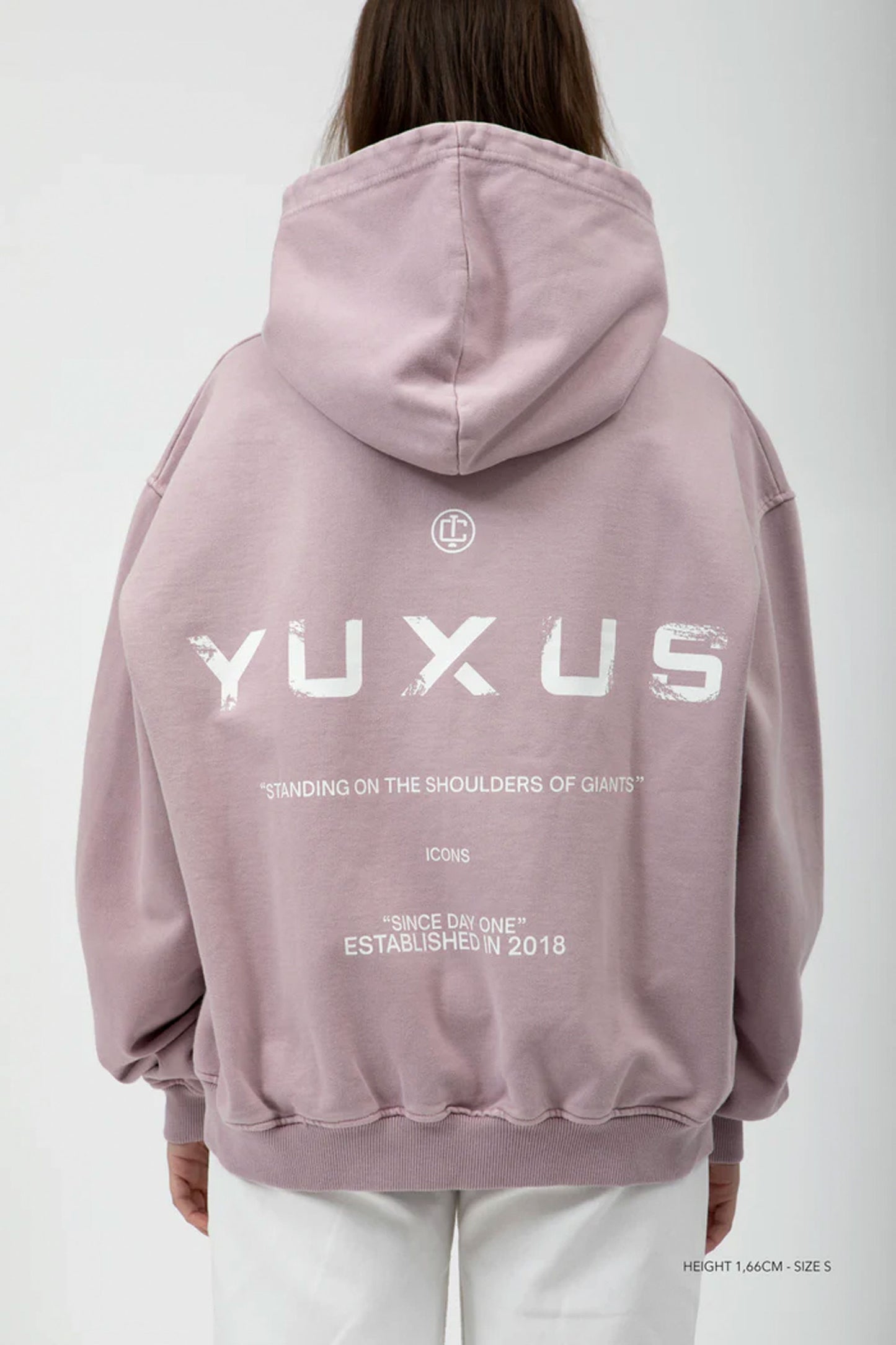 YUXUS - ICONS HOODIE - BLOSSOM