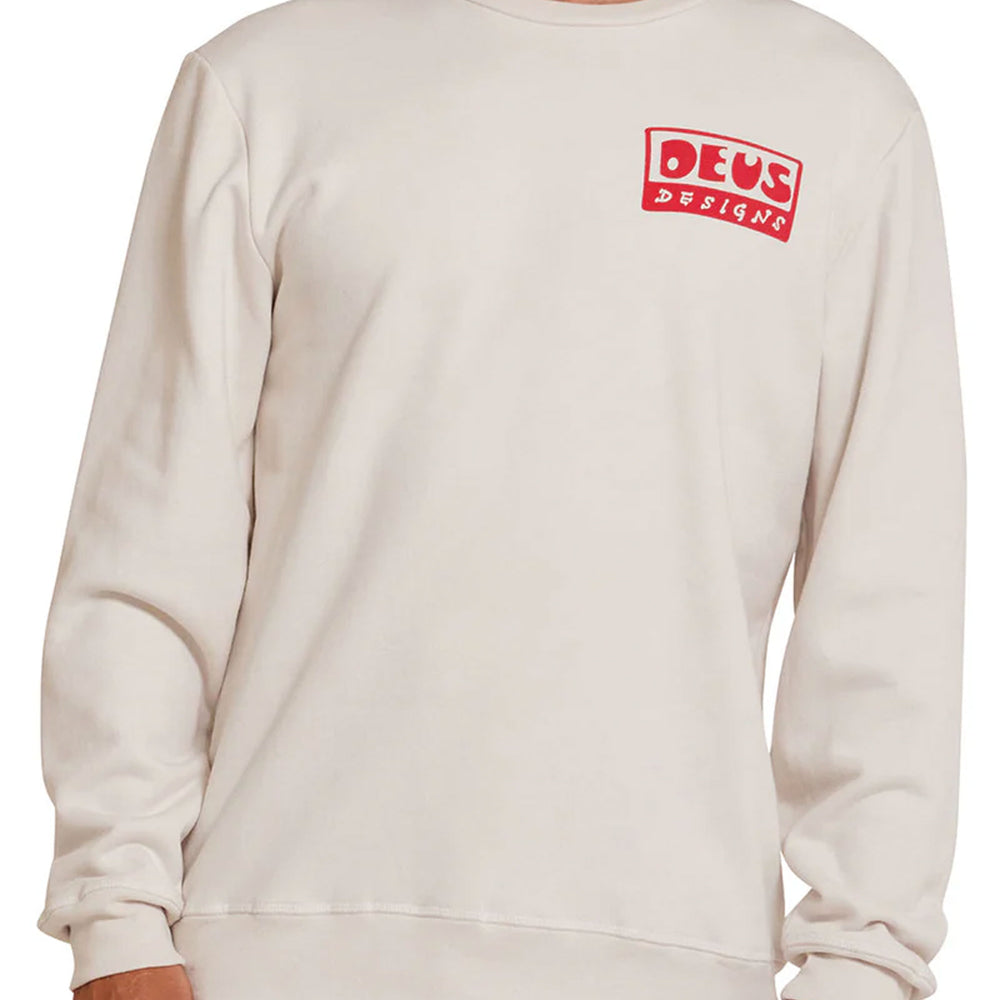 PUKAS-SURF-SHOP-SWEATER-deus-NICE-TO-SEE-YOU-WHITE