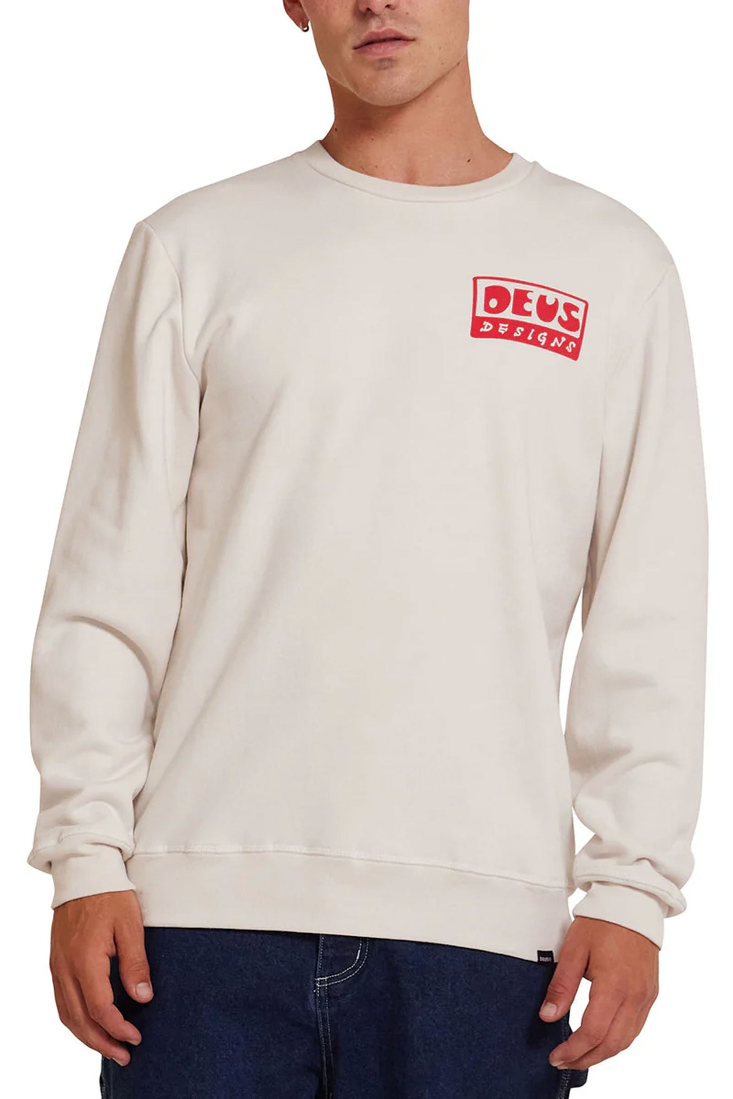 PUKAS-SURF-SHOP-SWEATER-deus-NICE-TO-SEE-YOU-WHITE