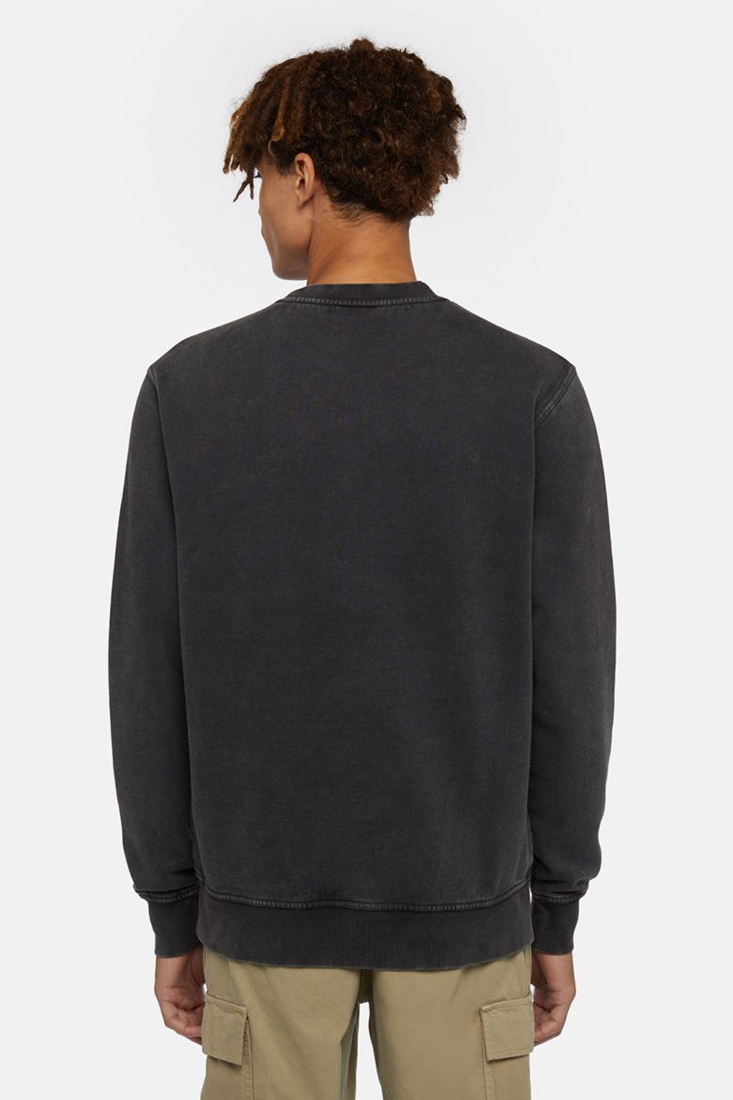 PUKAS-SURF-SHOP-SWEATSHIRT-DICKIES-PLENTYWOOD-WASHED-BLACK