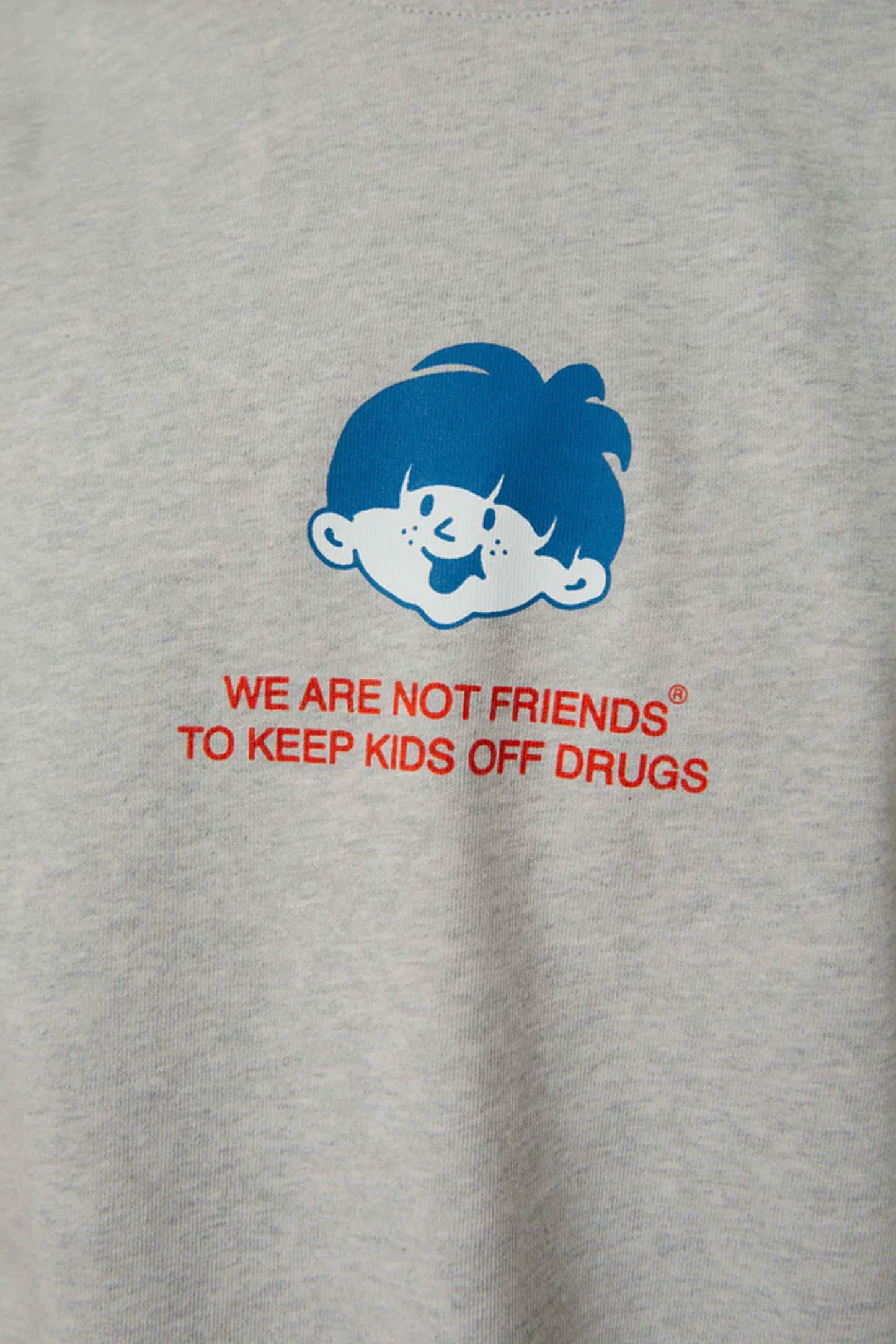 
                  
                    PUKAS-SURF-SHOP-TEE-MAN-WE-ARE-NOT-FRIENDS-KIDS-OFF-DRUGS-GREY
                  
                