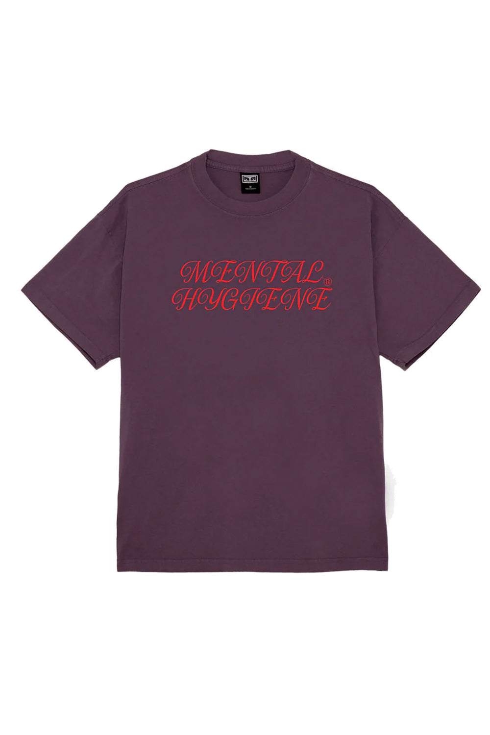 PUKAS-SURF-SHOP-TEE-OBEY-MENTAL-HYGIENE-PLUM