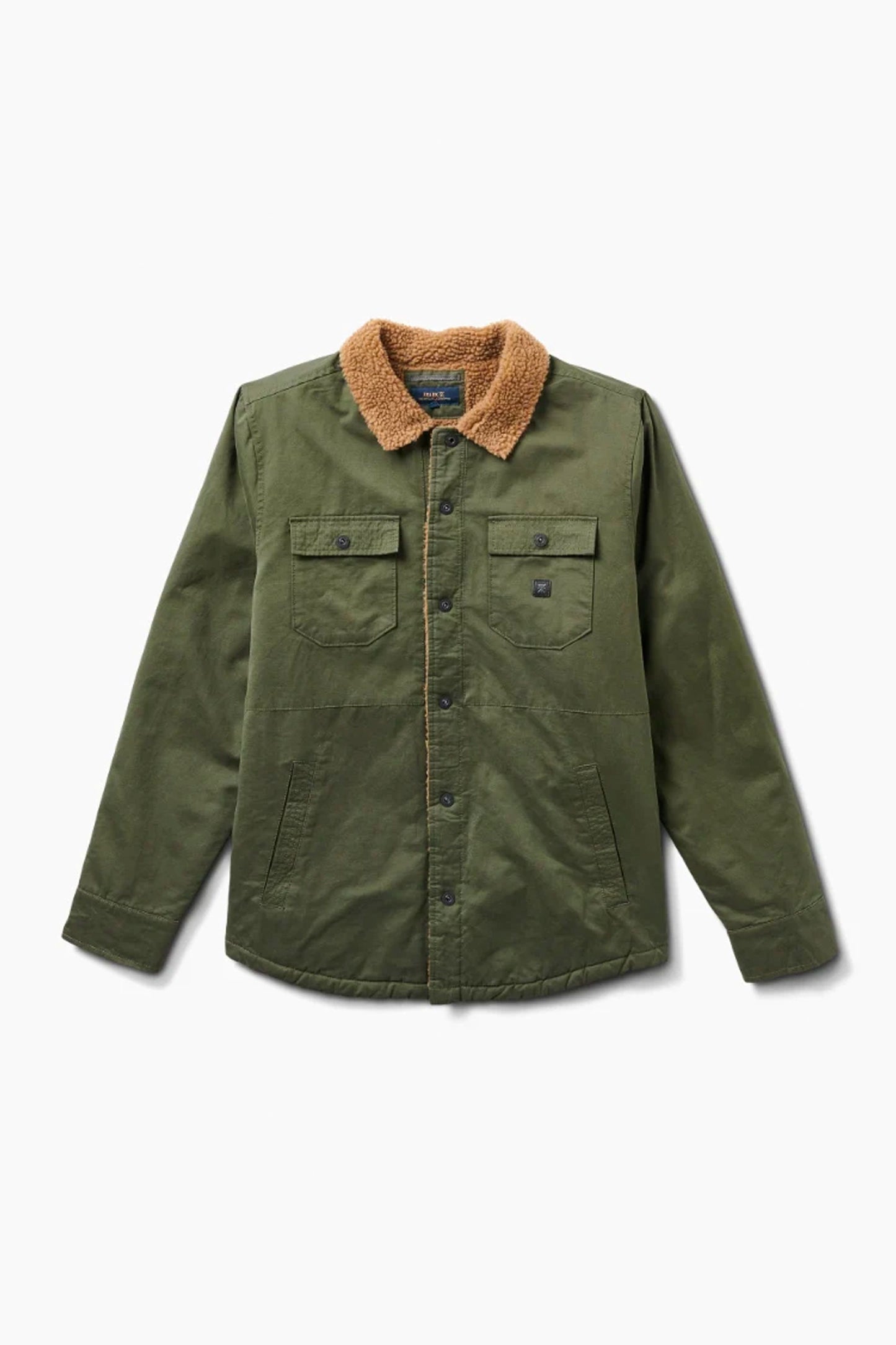 Pukas-SUrf-Shop-Roark-Jacket-Hebrides-Sherpa-Dark-Military