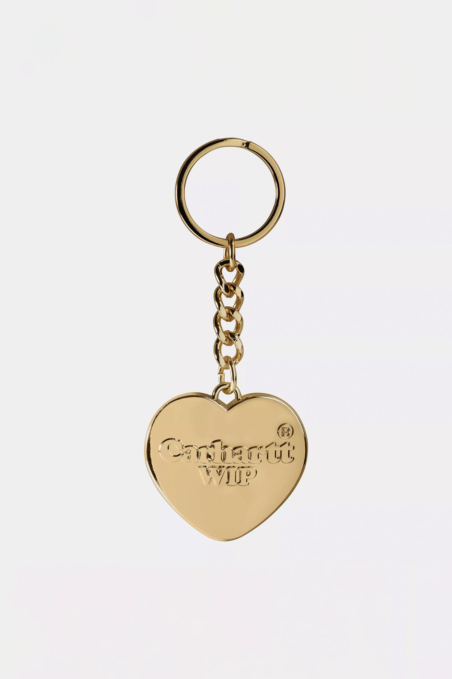 Pukas Surf Shop Accesories Carhartt Wip Heart Keychain Gold