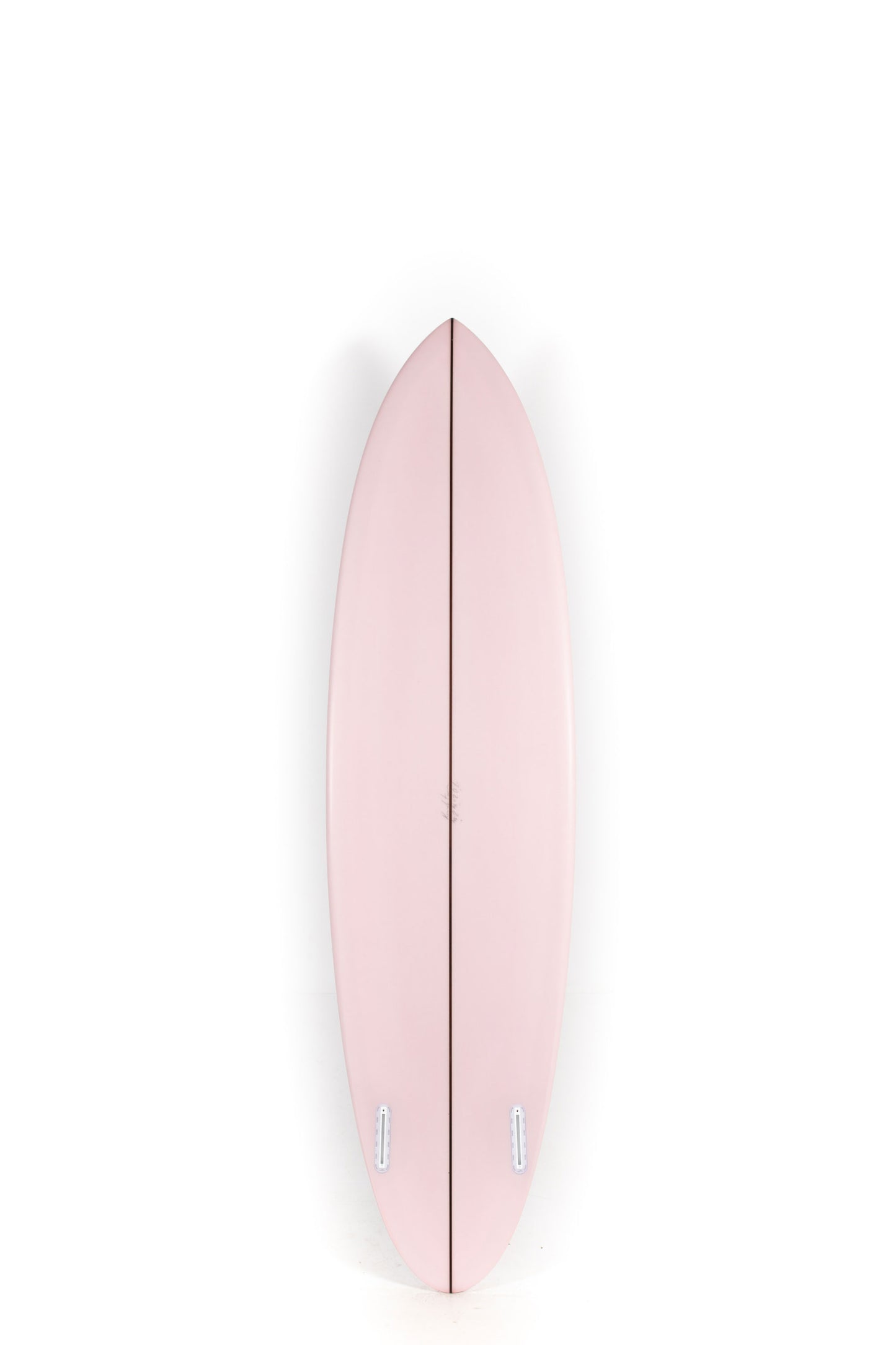 Pink and blue Adrokultura Surfboard with a blue and white design on a white background by Pukas Surf Shop - 2