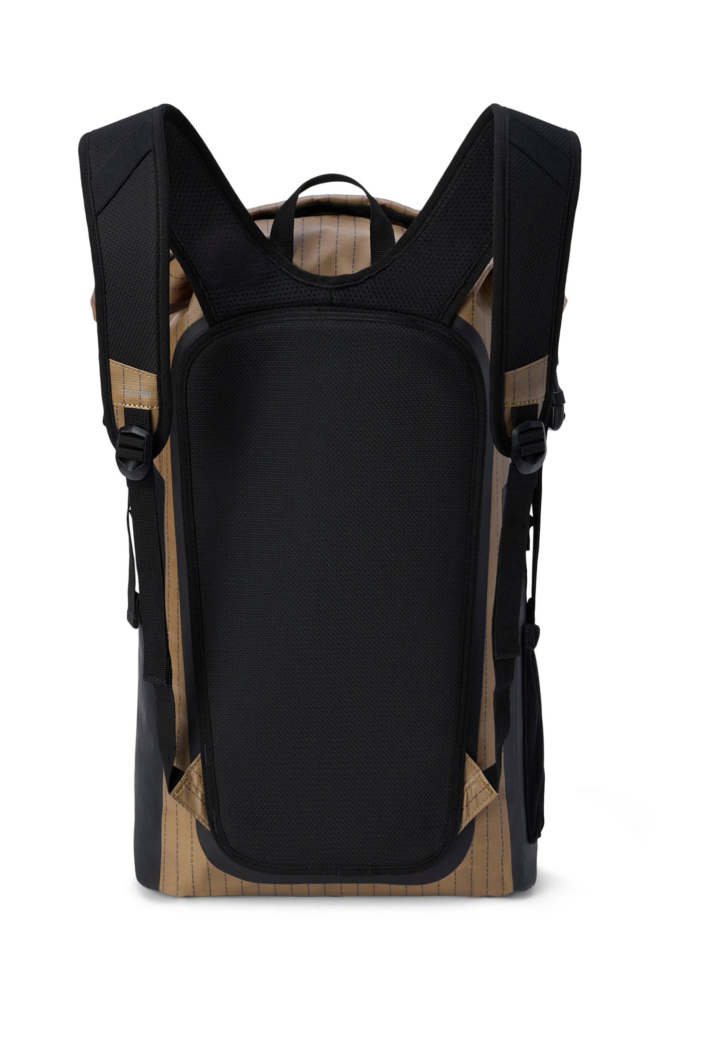 Dakine Cyclone LT Wet Dry Rolltop Pack 30L in Coyote Morse Code – back view view
