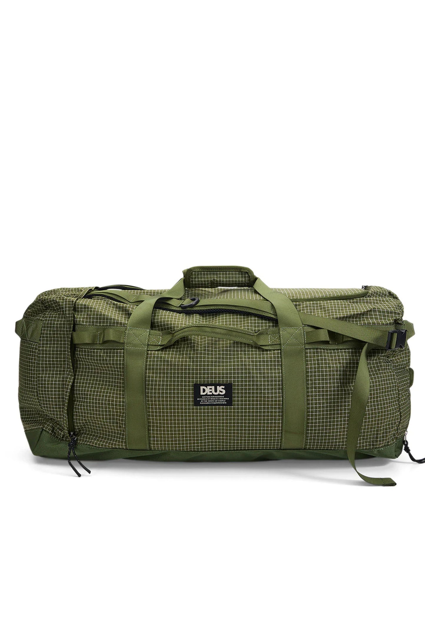 Pukas Surf Shop Backpack Deus Peyton Duffle Pine Green