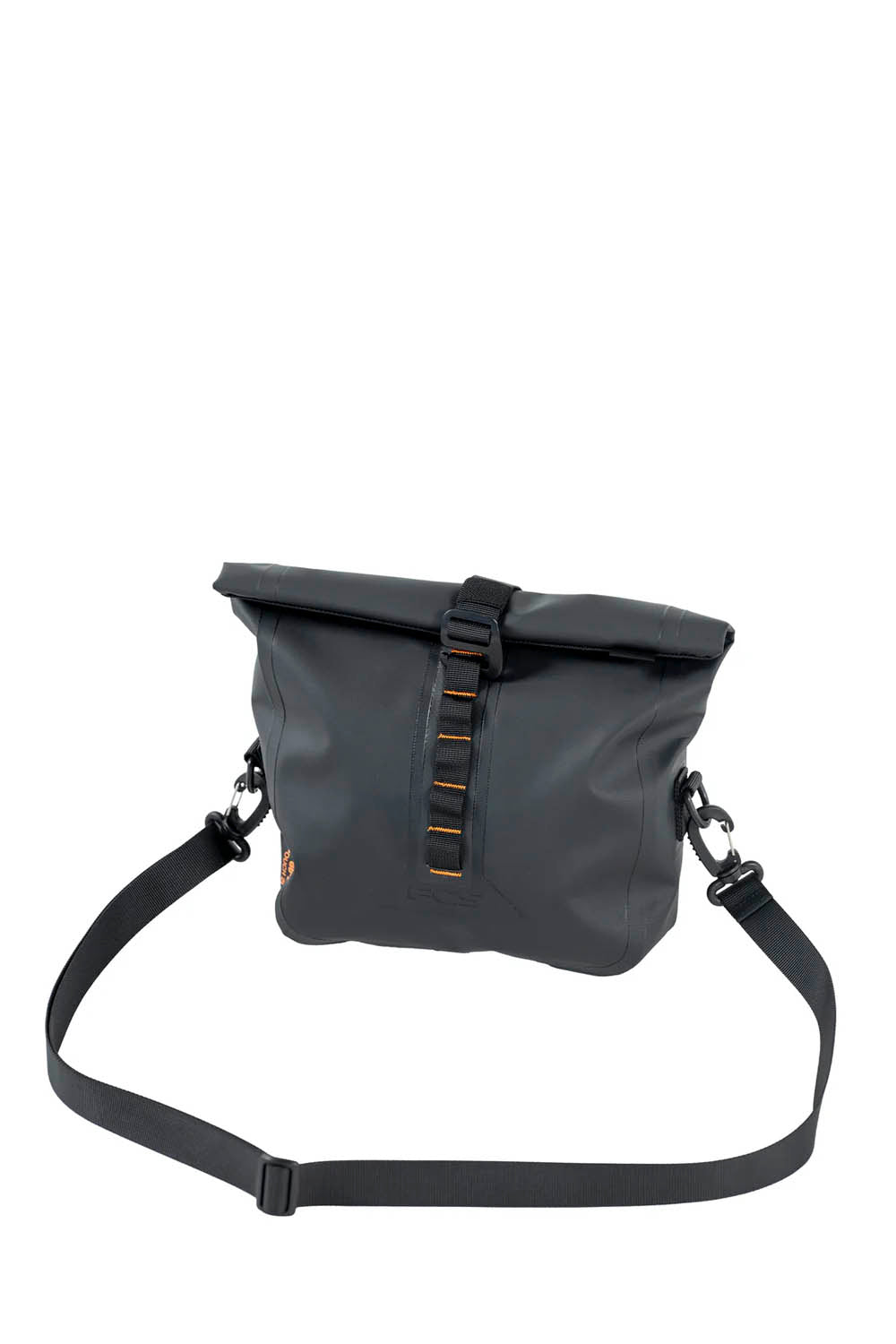 Gray FCS 2L pioneer pouch with a strap in a white background