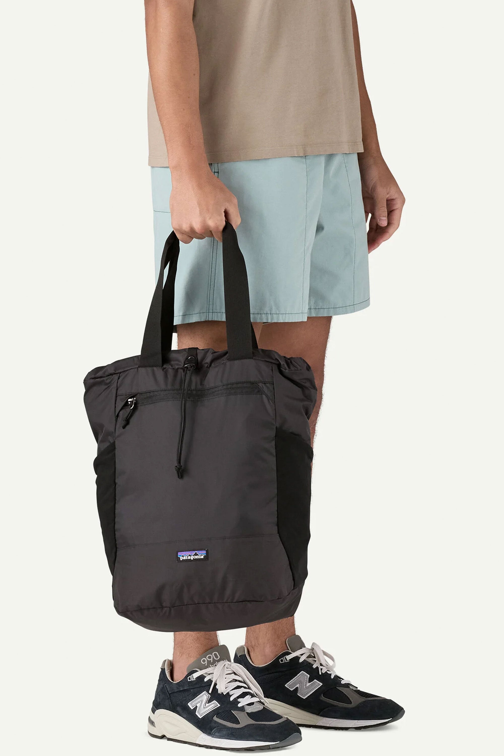 PATAGONIA - TERRAVIA TOTE PACK - 24L - BLACK | Shop at PUKAS SURF SHOP