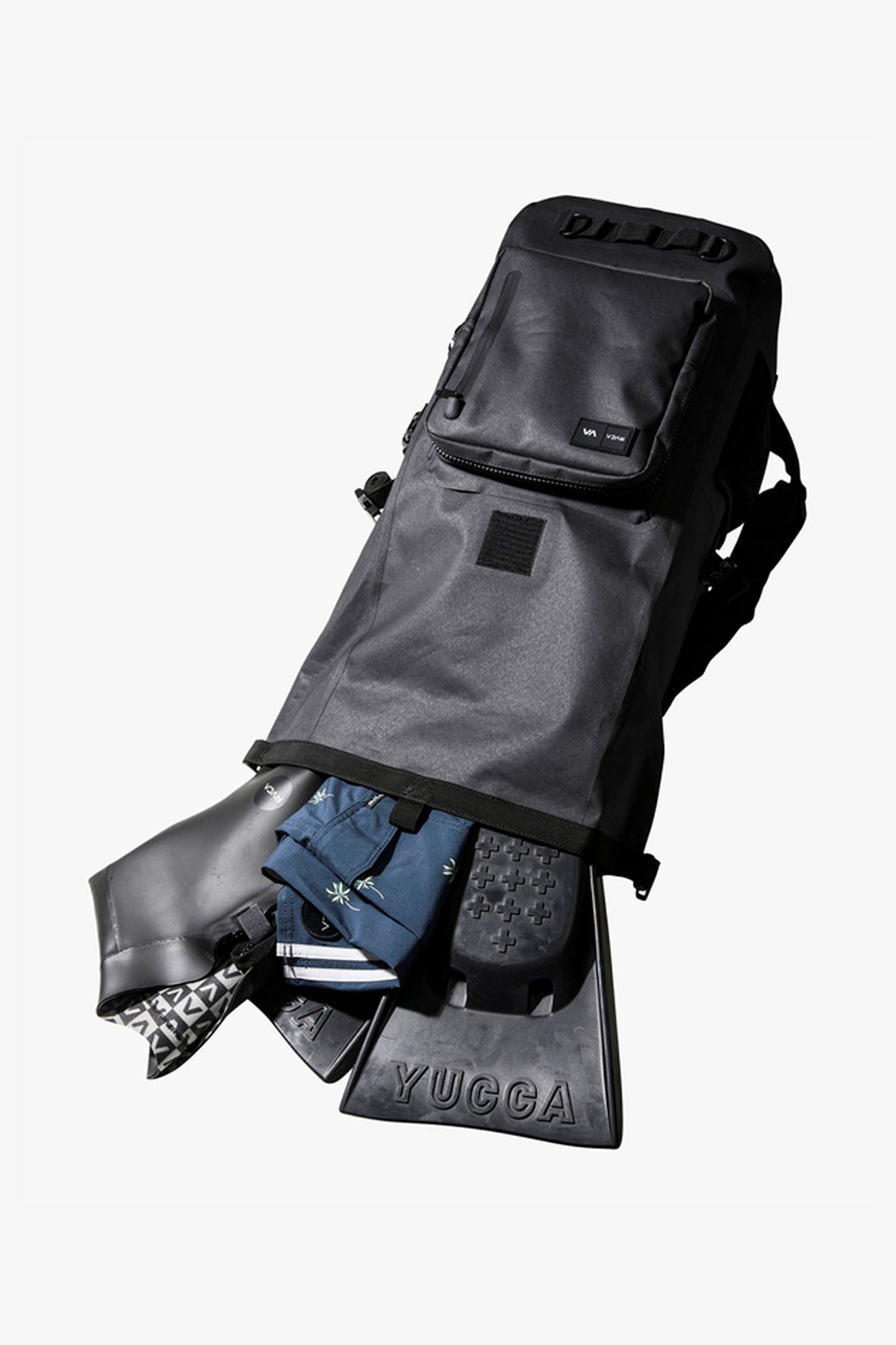 Pukas Surf Shop RVCA water-repellent surf backpack