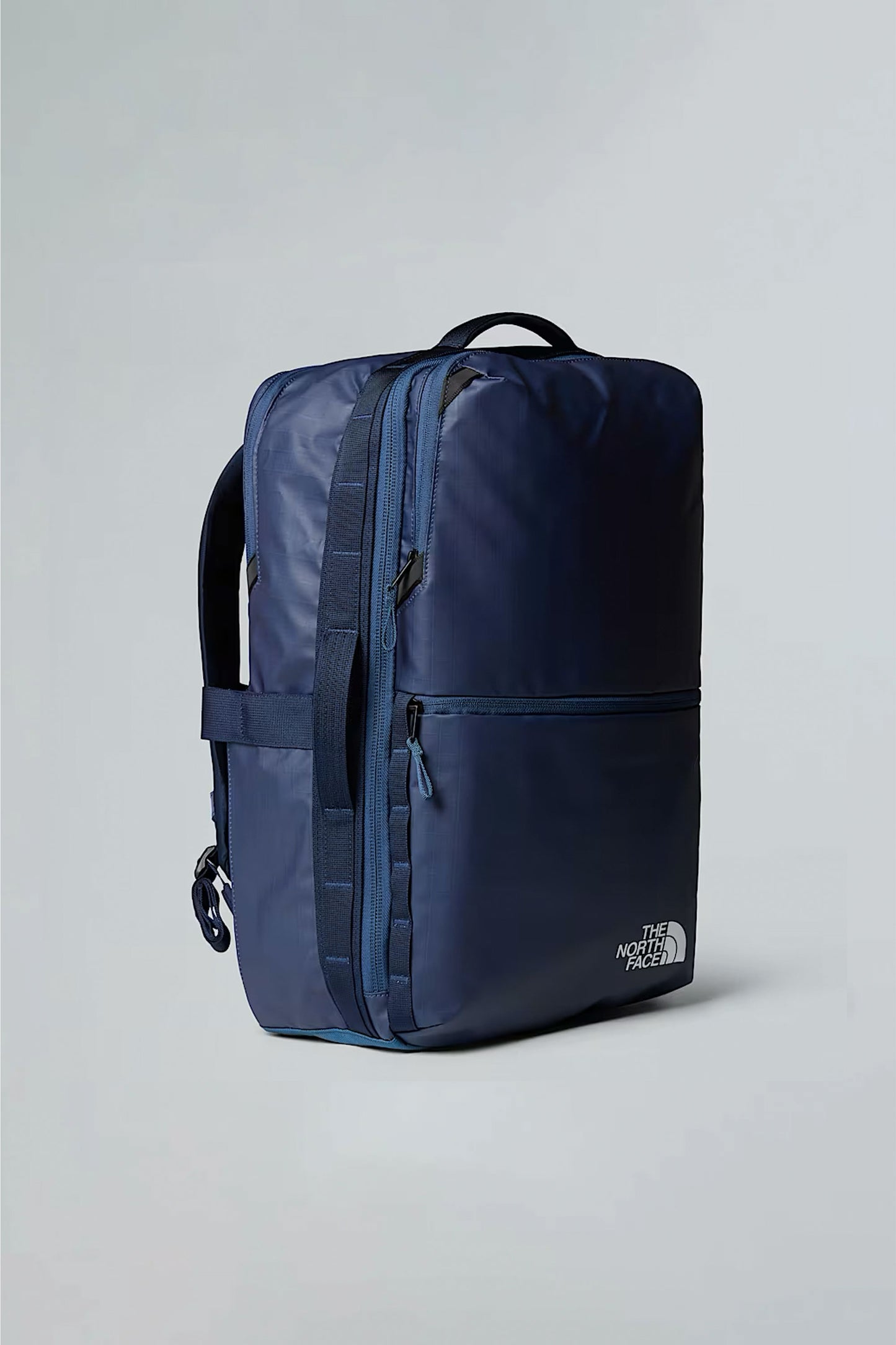 Pukas Surf Shop The North Face Base Camp Voyager Large Backpack in Shady Blue / Summit Navy
