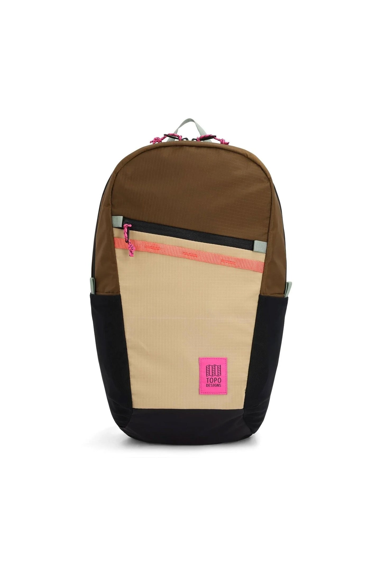 Pukas Surf Shop Topo Designs packable backpack in Desert Palm Sahara