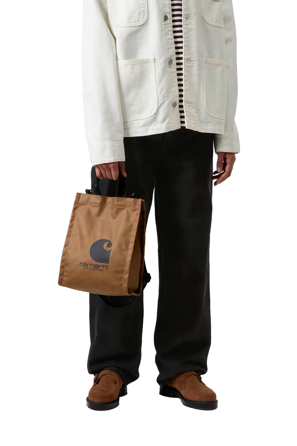 バッグ Carhartt Wip Shopping Bag - Hamilton Carhartt WIP Shopping Bag Hamilton Brown Black | Shop at PUKAS