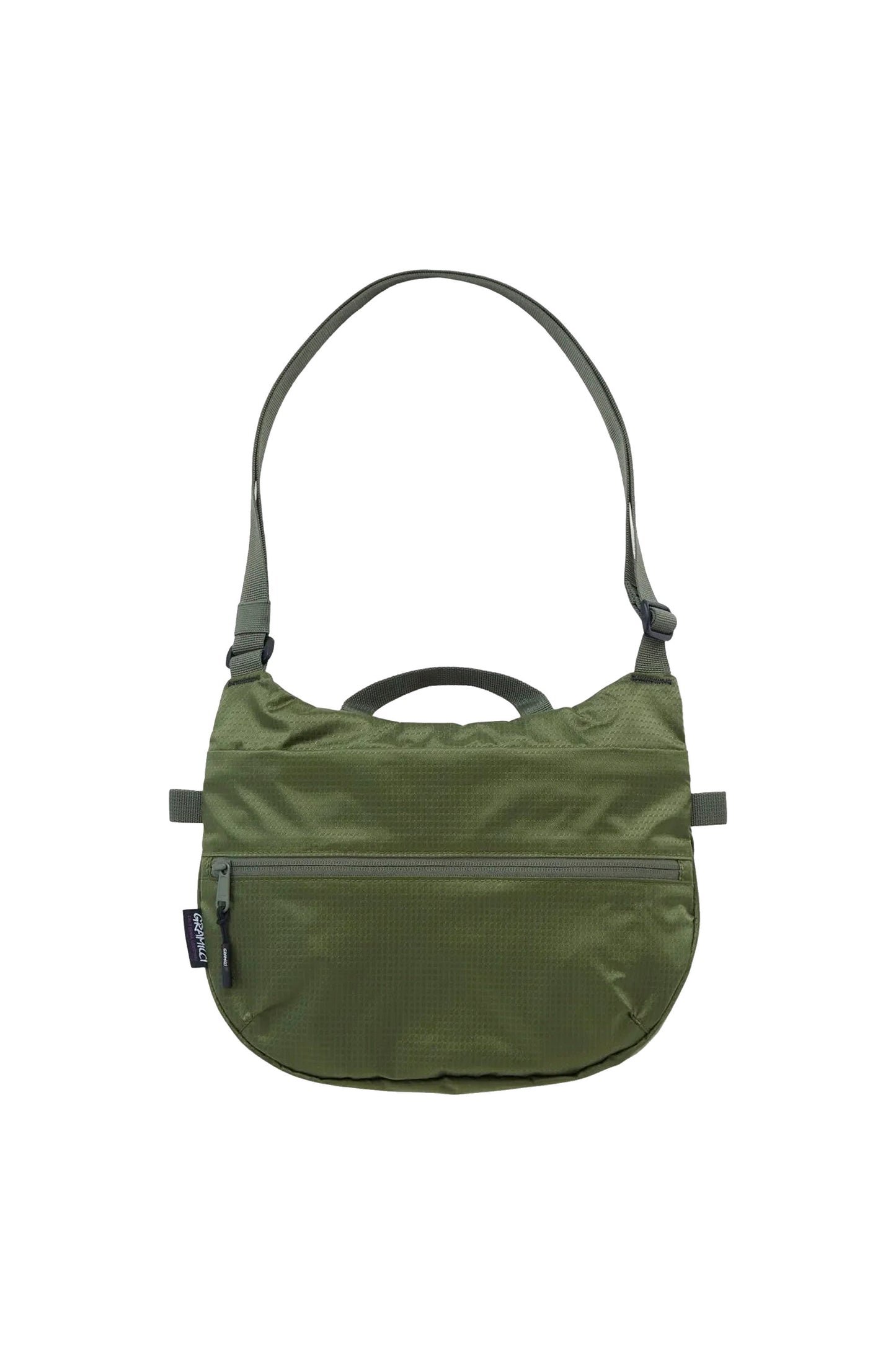 Gramicci Field Sacoche in Olive - Compact Crossbody Bag with Three Compartments