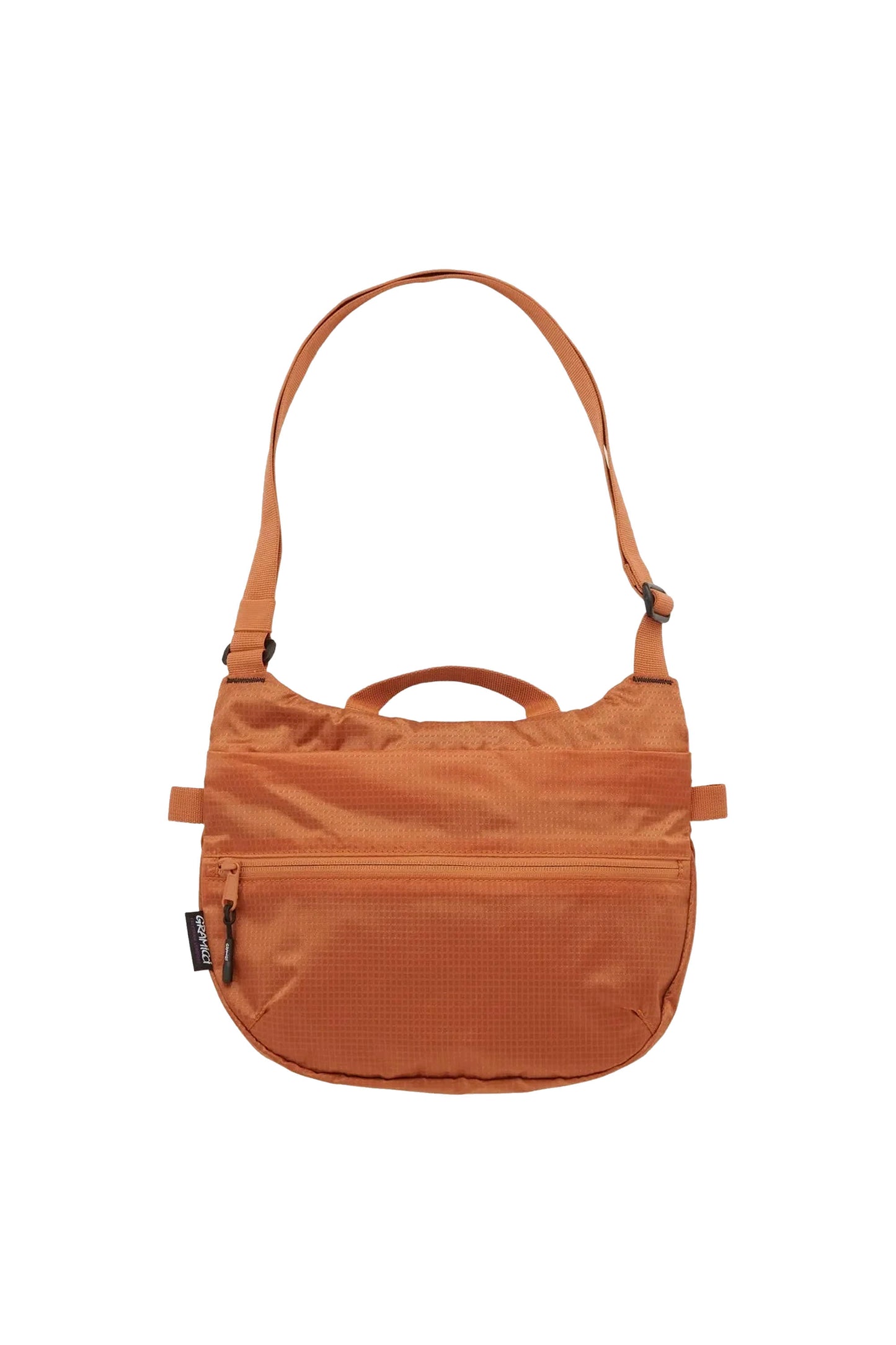 Gramicci Field Sacoche in Orange - Compact Crossbody Bag with Three Compartments
