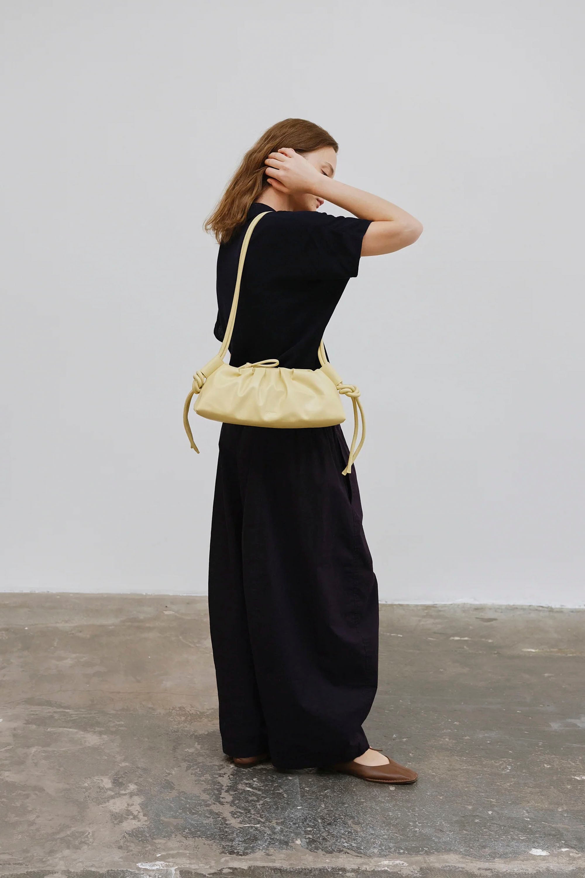 OLEND DUMPLING BAG オレンド　ÖLEND バターイエロー ÖLEND Dumpling Bag Butter Yellow | Shop at PUKAS SURF SHOP
