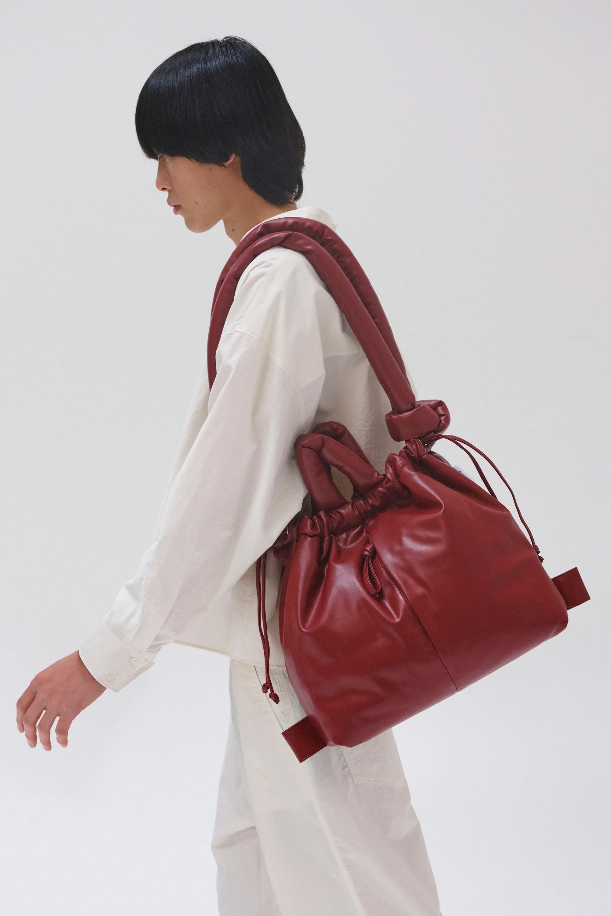 ÖLEND Ona Vegan Leather Cherry Red Bag | Shop at PUKAS SURF SHOP