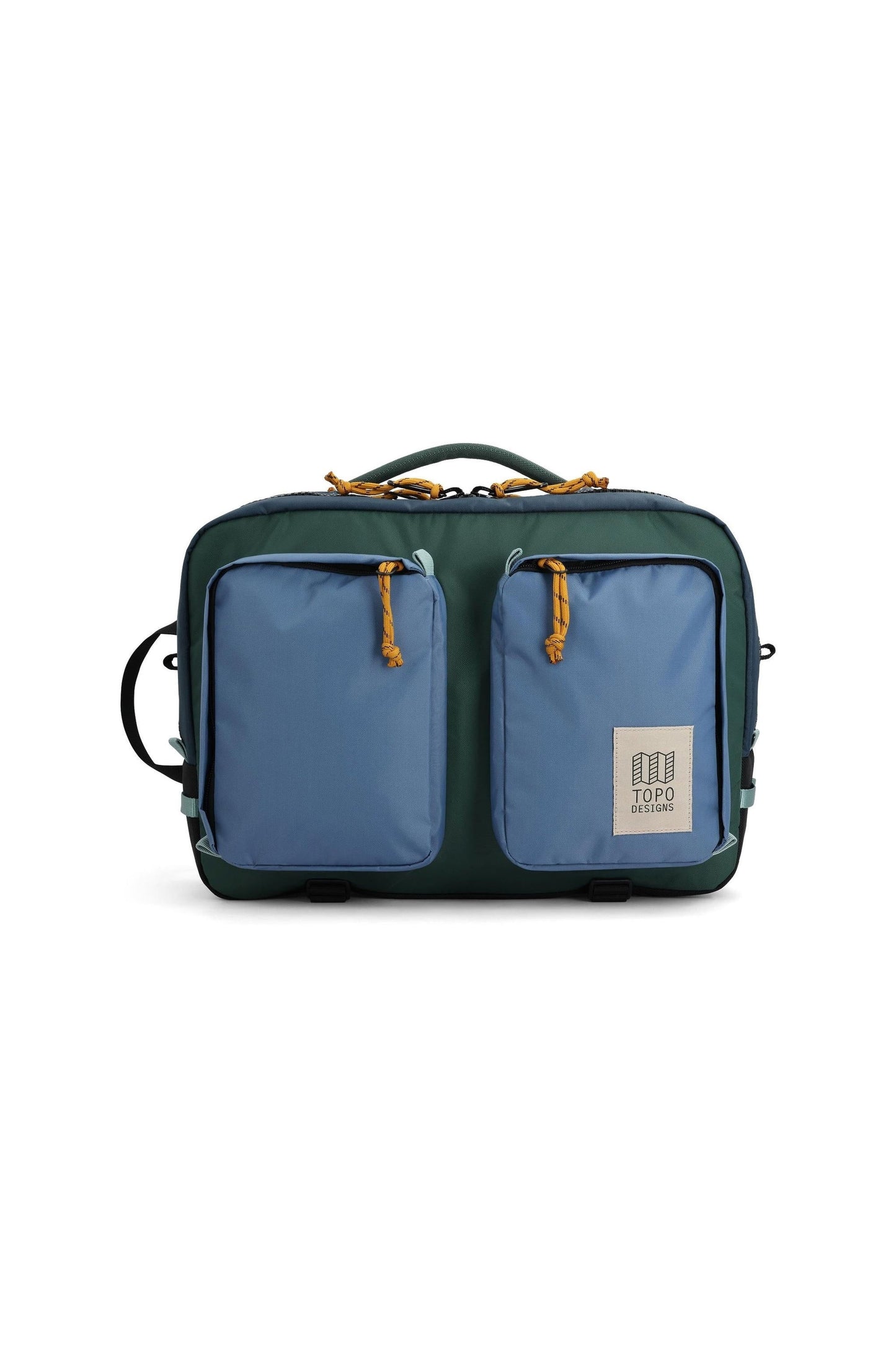 Pukas Surf Shop Topo Designs briefcase in Stone Blue Forest