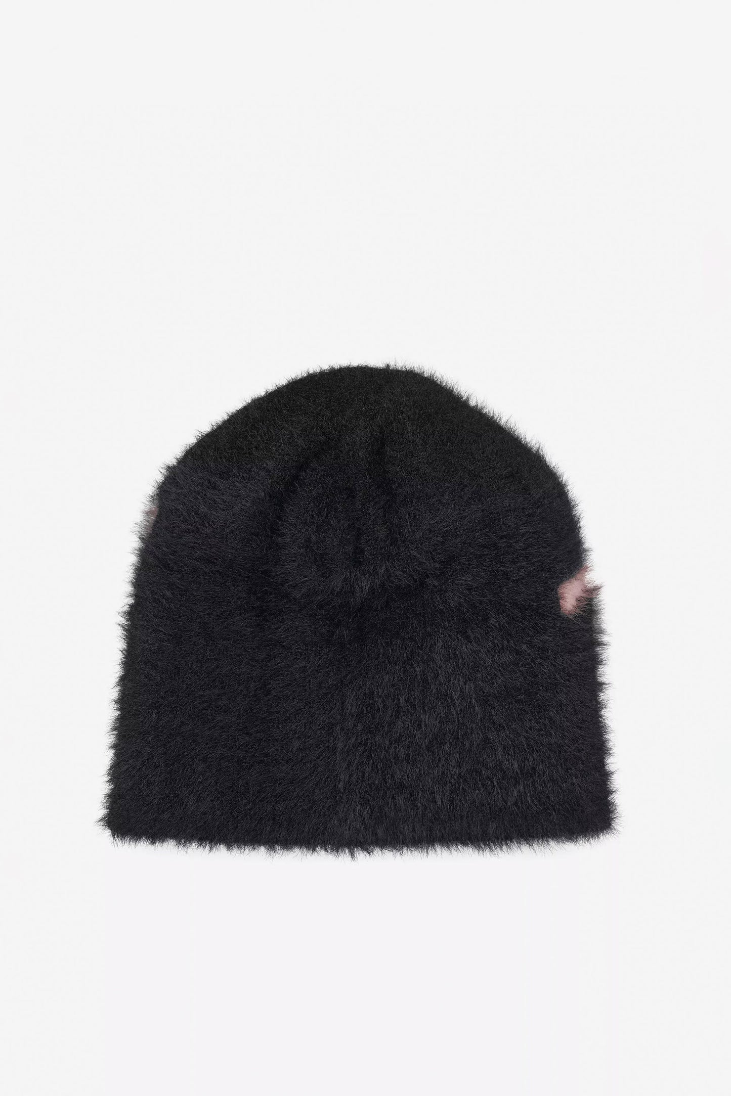 Pukas Surf Shop Carhartt WIP black glassy pink knit beanie contrast graphic warm finish