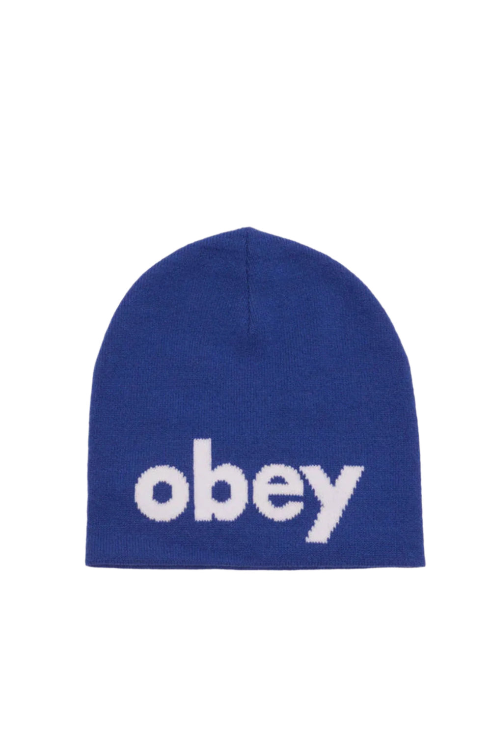 Pukas-Surf-Shop-Beanie-OBEY-Lowercase-Blue