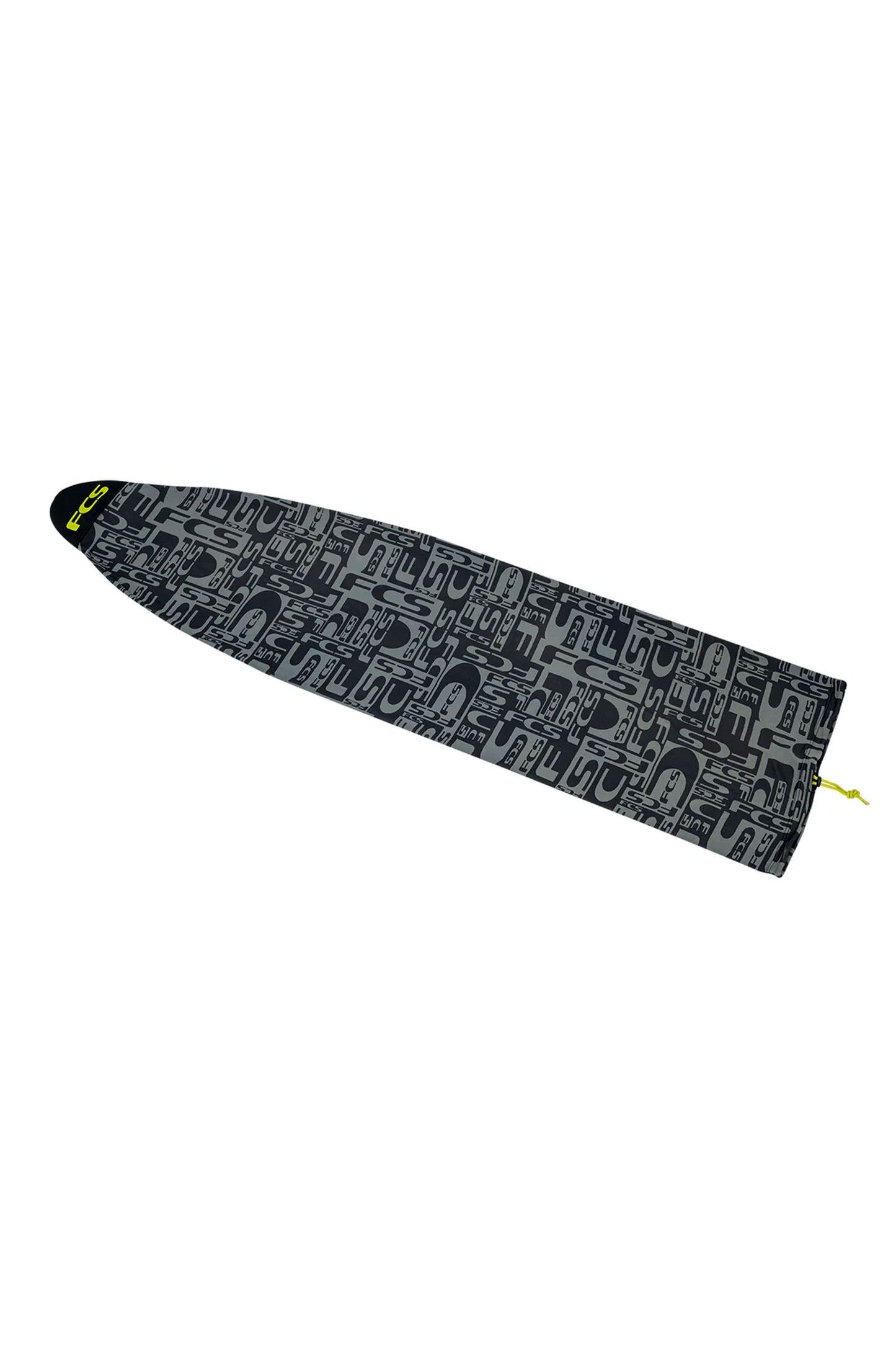 Pukas-Surf-Shop-Boardbag-FCS-Strech-All-Purpose-Cover-5_9-Monogram-Coal-Lime